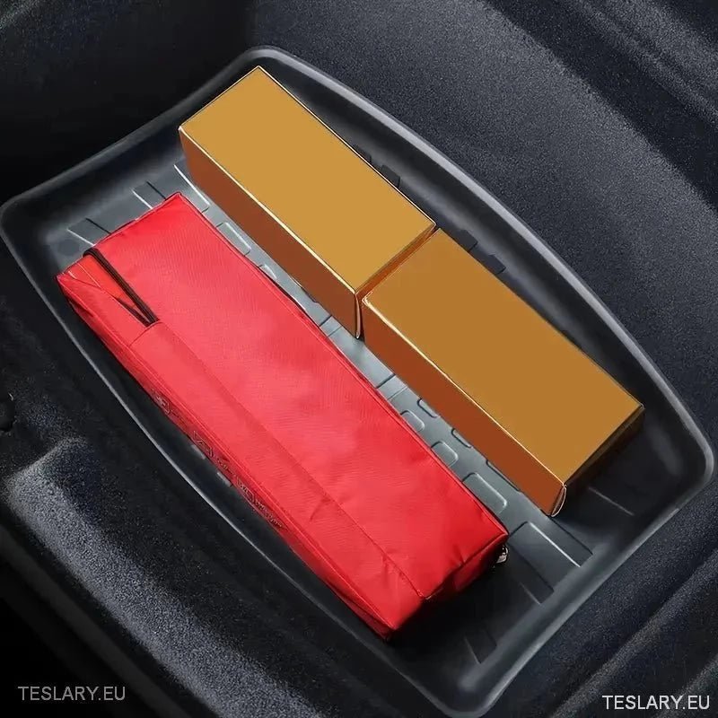 Front & Rear TPE Storage Mats for Tesla Model 3 Highland ( 2 ) - TESLARY Tesla Shop Accessories Europe Nederlands Ireland Deutschland Espana Alicante France Italia