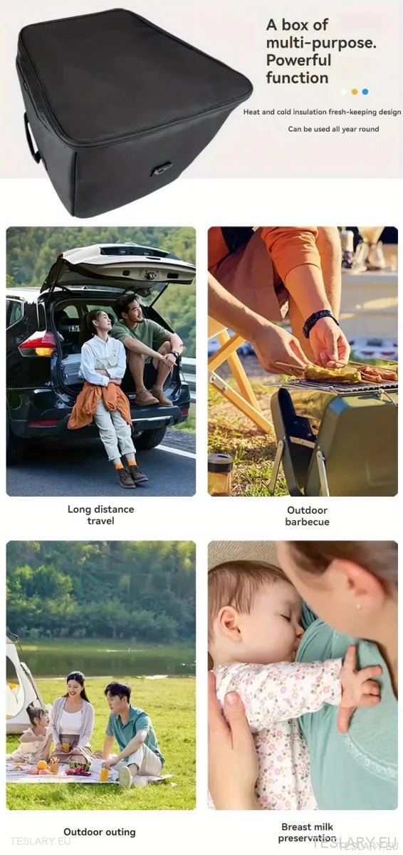 Frunk Storage / Cooler Bags & Organiser for Tesla Model 3 / Y - TESLARY Tesla Shop Accessories Europe Nederlands Ireland Deutschland Espana Alicante France Italia