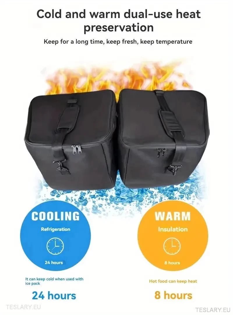 Frunk Storage / Cooler Bags & Organiser for Tesla Model 3 / Y - TESLARY Tesla Shop Accessories Europe Nederlands Ireland Deutschland Espana Alicante France Italia