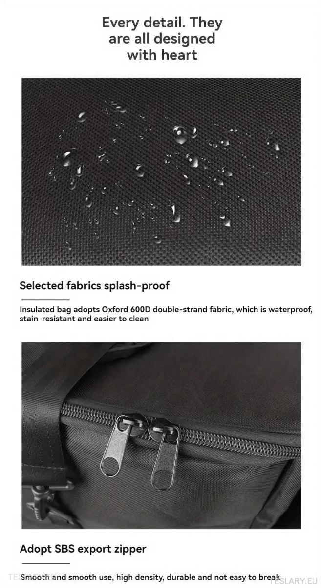 Frunk Storage / Cooler Bags & Organiser for Tesla Model 3 / Y - TESLARY Tesla Shop Accessories Europe Nederlands Ireland Deutschland Espana Alicante France Italia