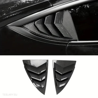 Tesla Sports Style Rear Side Windows Splitter/Spoiler ( 2 Pieces ) - Tesla Shop Europe - TESLARY.IE Ireland - France boutique- Deutschland Geschäft- España comercio - Nederland winkel- TESLARY.IE