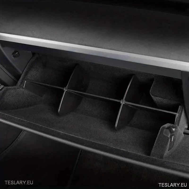 Glove Box Organiser for Tesla Model 3 / Y - TESLARY Tesla Shop Accessories Europe Nederlands Ireland Deutschland Espana Alicante France Italia
