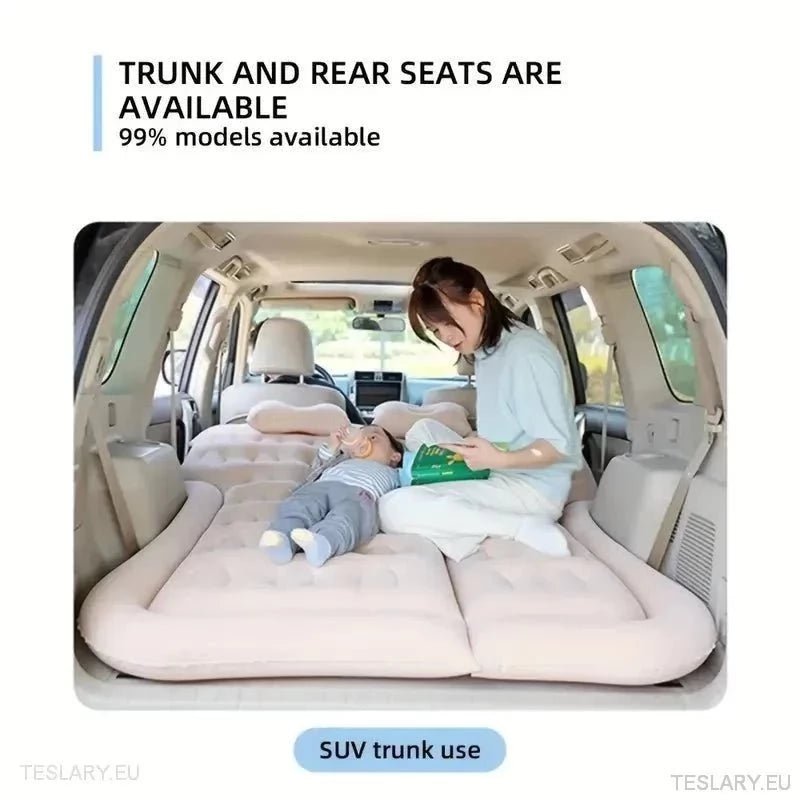 Inflatable Air Mattress to suit most SUVs - TESLARY Tesla Shop Accessories Europe Nederlands Ireland Deutschland Espana Alicante France Italia