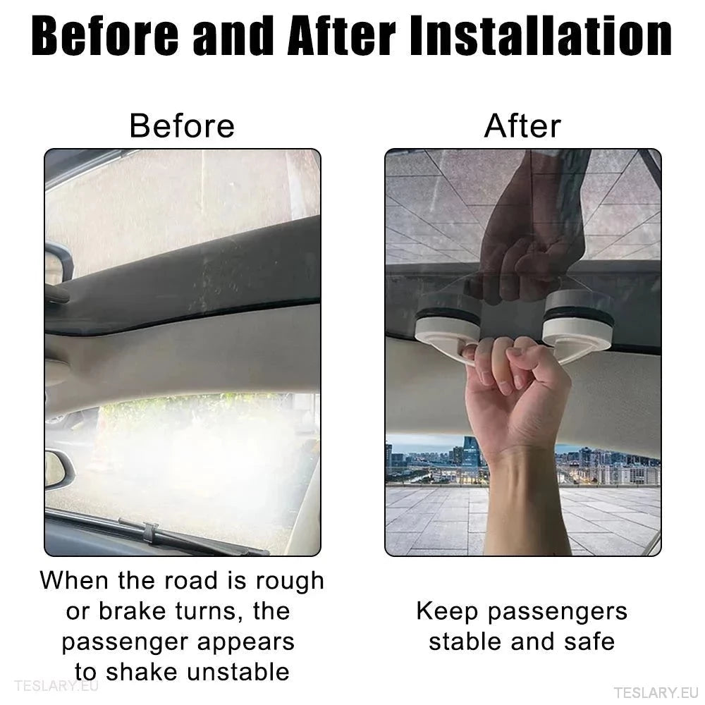 Internal Roof Handle for Tesla S 3 X Y ( 1 PACK ) - TESLARY Tesla Shop Accessories Europe Nederlands Ireland Deutschland Espana Alicante France Italia