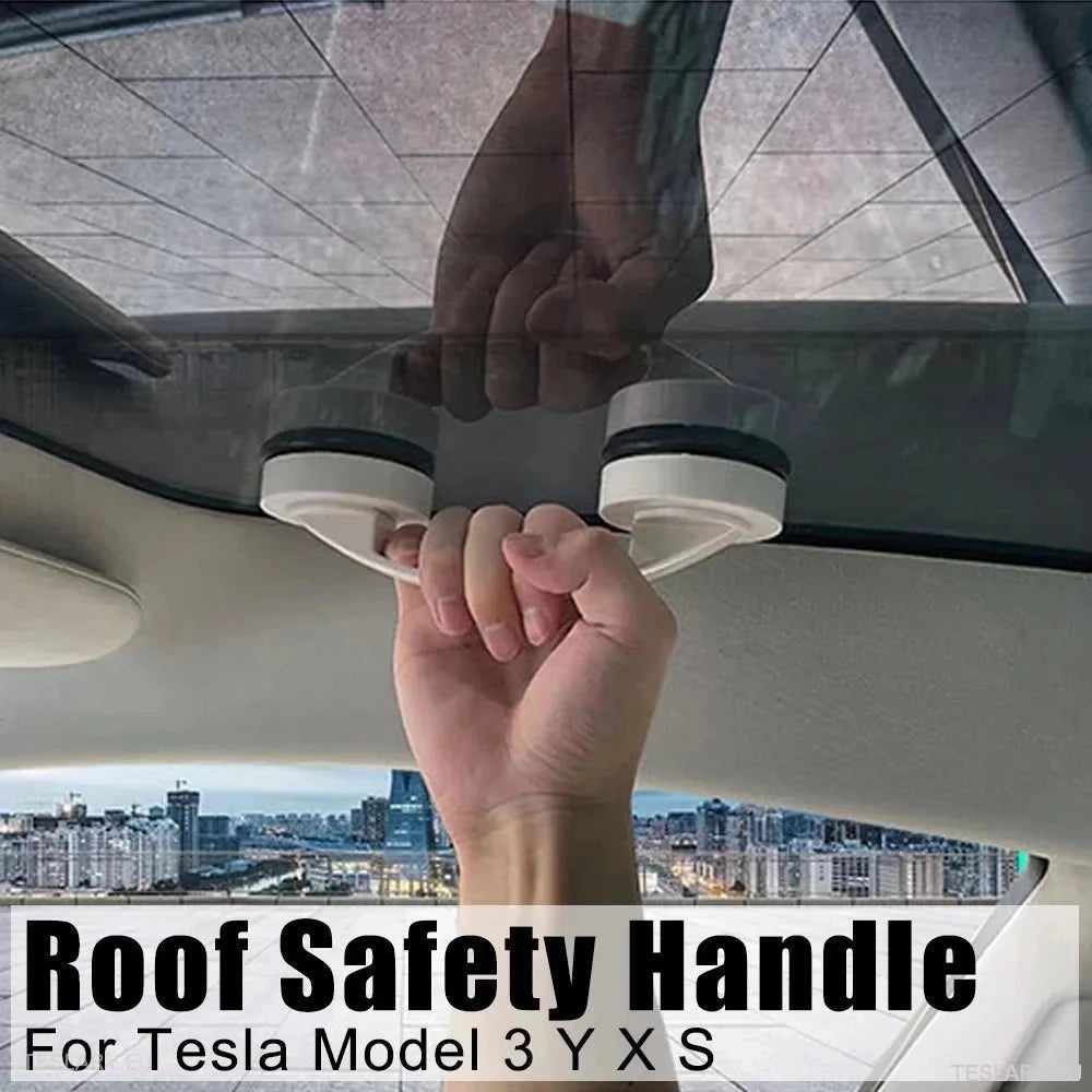 Internal Roof Handle for Tesla S 3 X Y ( 1 PACK ) - TESLARY Tesla Shop Accessories Europe Nederlands Ireland Deutschland Espana Alicante France Italia