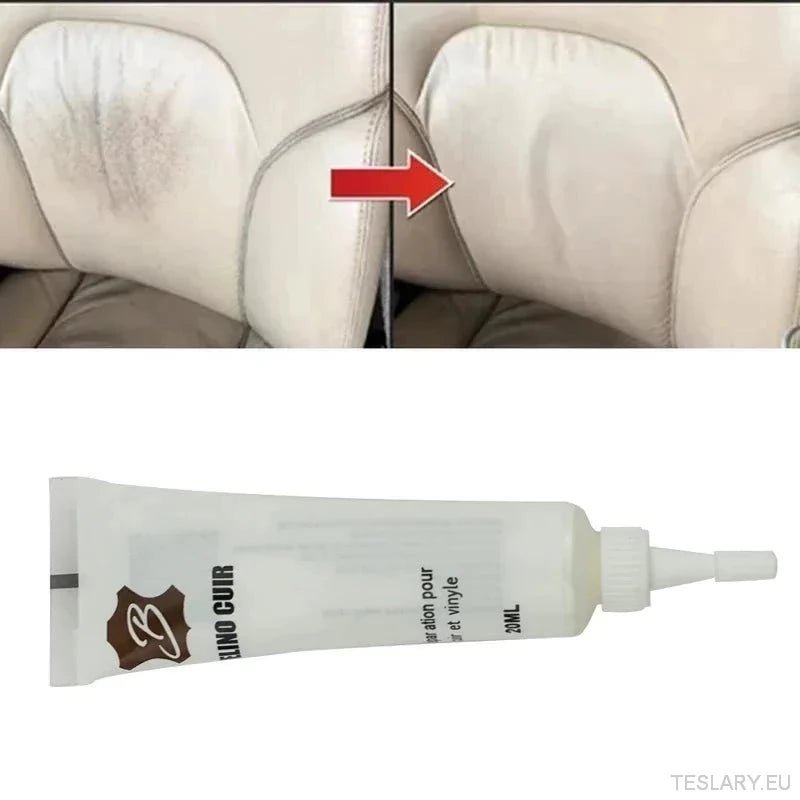 Leather Repair & Cleaning Restore Kit for Your Leather Seats - TESLARY Tesla Shop Accessories Europe Nederlands Ireland Deutschland Espana Alicante France Italia