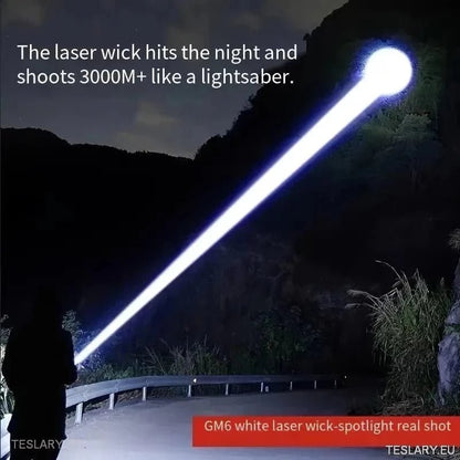 LED Zoom Flashlight and Mobile Powerbank - TESLARY Tesla Shop Accessories Europe Nederlands Ireland Deutschland Espana Alicante France Italia