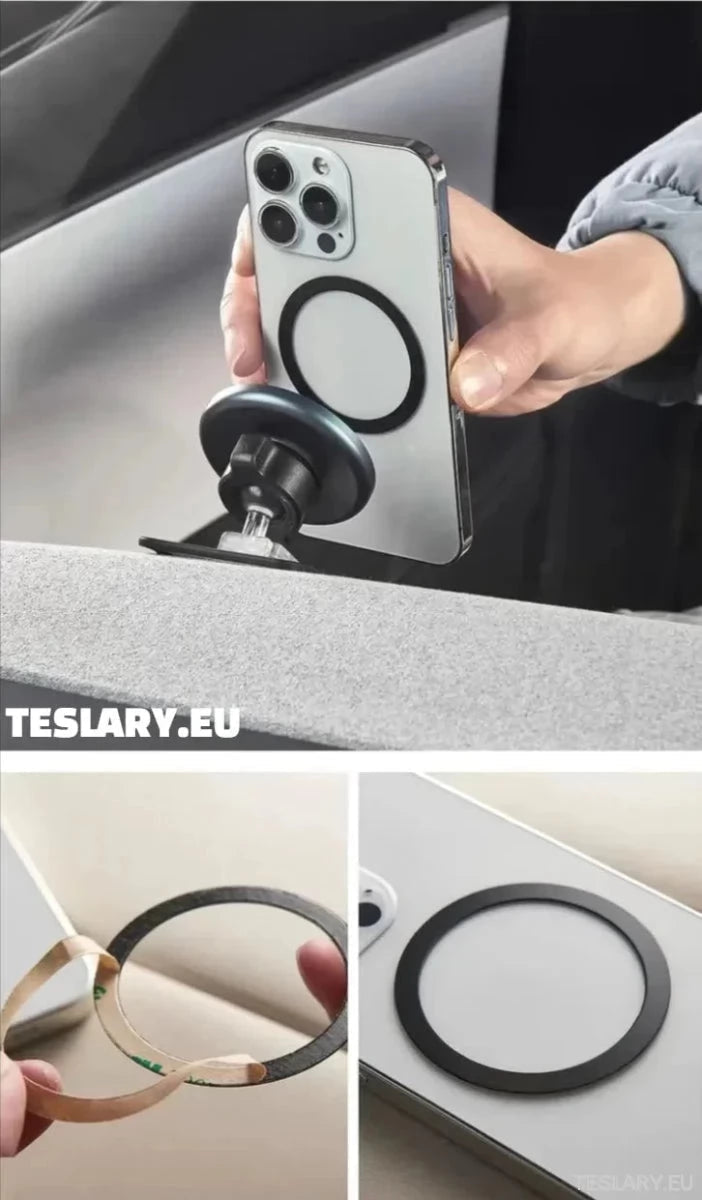 Magnetic Phone Holder for Tesla Models 3+ Highland - TESLARY Tesla Shop Accessories Europe Nederlands Ireland Deutschland Espana Alicante France Italia