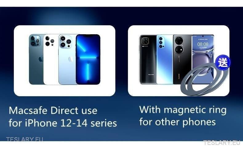Magnetic Phone Holder for Tesla Models Y & 3 - TESLARY Tesla Shop Accessories Europe Nederlands Ireland Deutschland Espana Alicante France Italia