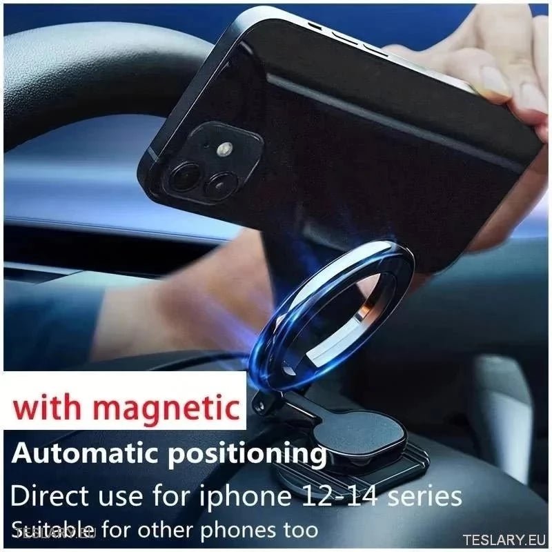 Magnetic Phone Holder for Tesla Models Y & 3 - TESLARY Tesla Shop Accessories Europe Nederlands Ireland Deutschland Espana Alicante France Italia