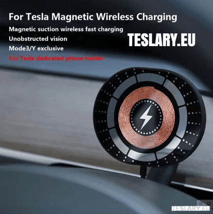 Magsafe Magnetic Dash Phone Mount for Tesla Model 3 & Model Y - TESLARY Tesla Shop Accessories Europe Nederlands Dublin Cork Ireland Deutschland Espana Alicante France Italia