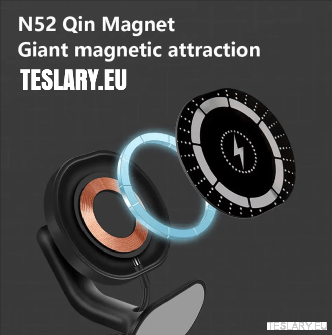 Magsafe Magnetic Dash Phone Mount for Tesla Model 3 & Model Y - TESLARY Tesla Shop Accessories Europe Nederlands Dublin Cork Ireland Deutschland Espana Alicante France Italia