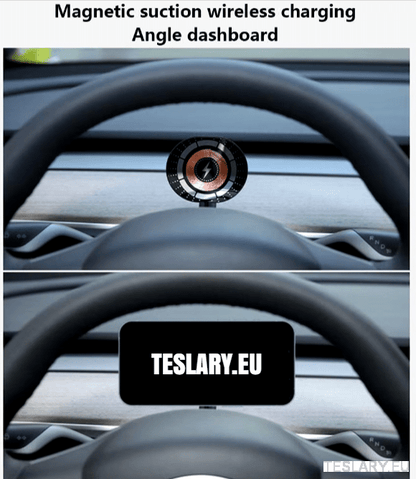Magsafe Magnetic Dash Phone Mount for Tesla Model 3 & Model Y - TESLARY Tesla Shop Accessories Europe Nederlands Dublin Cork Ireland Deutschland Espana Alicante France Italia