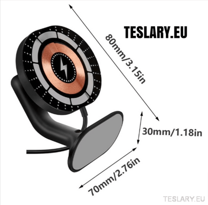 Magsafe Magnetic Dash Phone Mount for Tesla Model 3 & Model Y - TESLARY Tesla Shop Accessories Europe Nederlands Dublin Cork Ireland Deutschland Espana Alicante France Italia