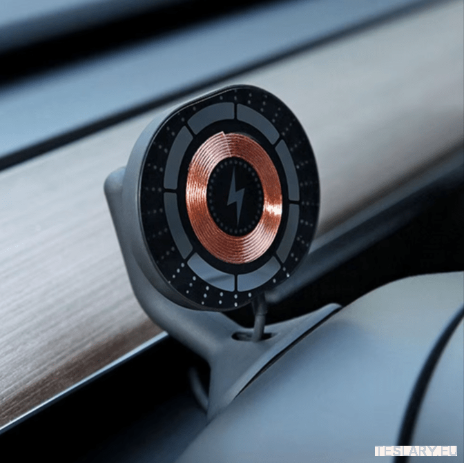 Magsafe Magnetic Dash Phone Mount for Tesla Model 3 & Model Y - TESLARY Tesla Shop Accessories Europe Nederlands Dublin Cork Ireland Deutschland Espana Alicante France Italia