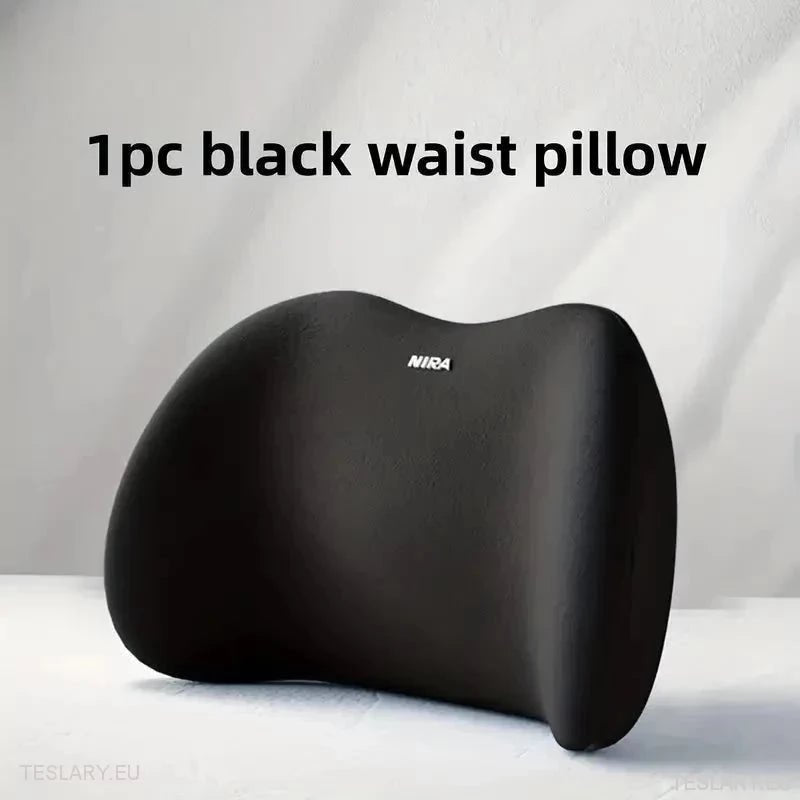Memory Foam Neck Pillow & Back Support Cushion for All Tesla Models - TESLARY Tesla Shop Accessories Europe Nederlands Ireland Deutschland Espana Alicante France Italia