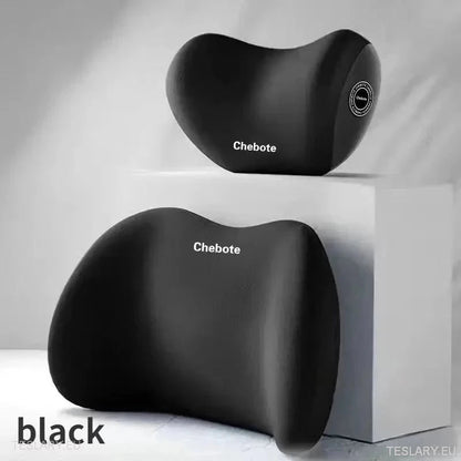 Memory Foam Neck Pillow & Back Support Cushion for All Tesla Models - TESLARY Tesla Shop Accessories Europe Nederlands Ireland Deutschland Espana Alicante France Italia