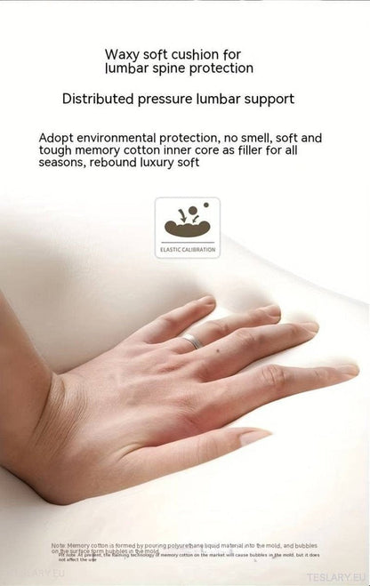 Memory Foam Neck Pillow & Back Support Cushion for All Tesla Models - TESLARY Tesla Shop Accessories Europe Nederlands Ireland Deutschland Espana Alicante France Italia