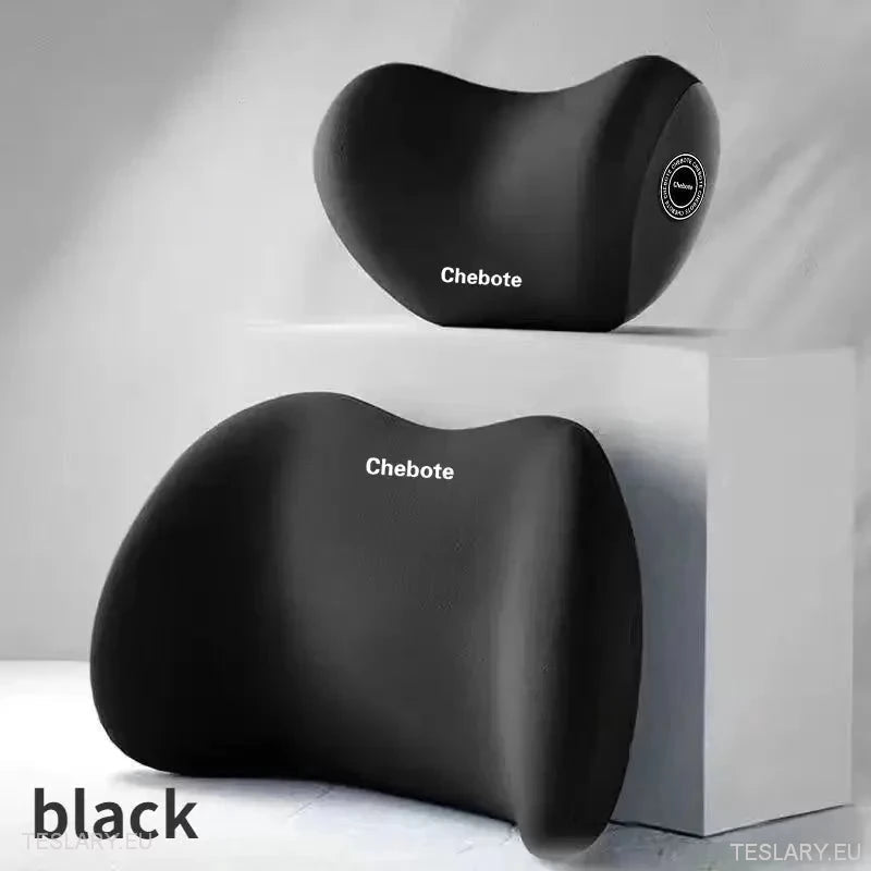 Memory Foam Neck Pillow & Back Support Cushion for All Tesla Models - TESLARY Tesla Shop Accessories Europe Nederlands Ireland Deutschland Espana Alicante France Italia