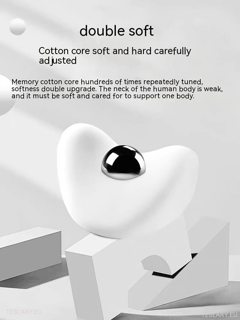 Memory Foam Neck Pillow & Back Support Cushion for All Tesla Models - TESLARY Tesla Shop Accessories Europe Nederlands Ireland Deutschland Espana Alicante France Italia