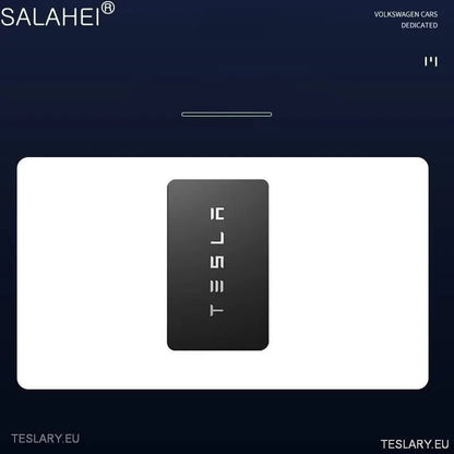 Metal Leather Key Case Cover for Tesla 3/Y RFID Key with Logo - TESLARY Tesla Shop Accessories Europe Nederlands Ireland Deutschland Espana Alicante France Italia