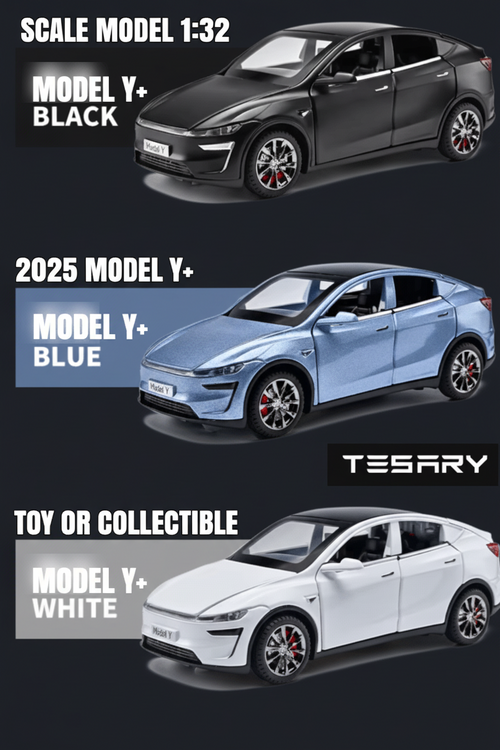 Model Y+ Juniper Unofficial 1:32 Scale Model Collectible or Toy - TESLARY Tesla Shop Accessories Europe Nederlands Dublin Cork Ireland Deutschland Espana Alicante France Italia