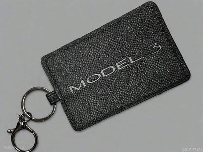 Modern Key Case Cover with Tesla Model 3 logo - TESLARY Tesla Shop Accessories Europe Nederlands Ireland Deutschland Espana Alicante France Italia