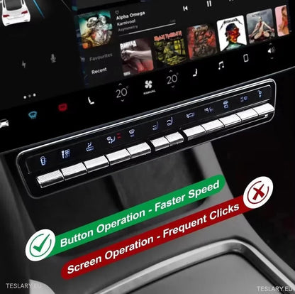 Multi Function Physical Buttons for Tesla Model 3 / Y - TESLARY Tesla Shop Accessories Europe Nederlands Ireland Deutschland Espana Alicante France Italia