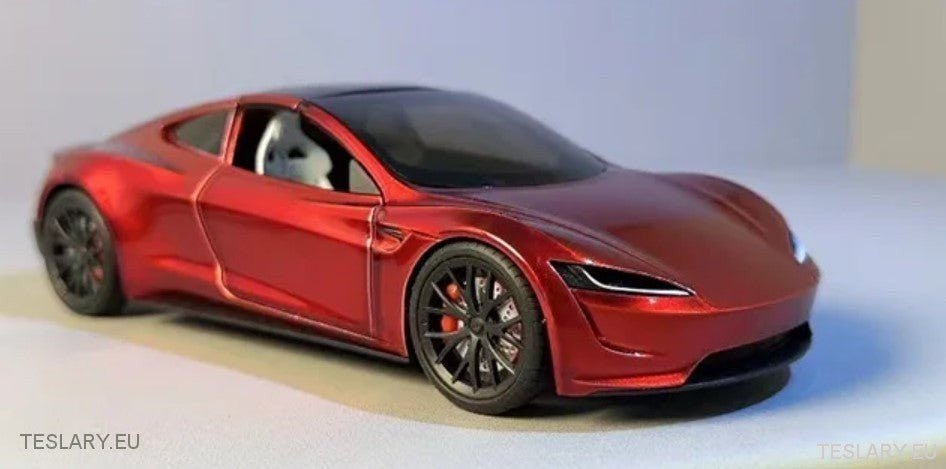 New Tesla Roadster Model Car 1:24 Unofficial Version - TESLARY Tesla Shop Accessories Europe Nederlands Dublin Cork Ireland Deutschland Espana Alicante France Italia
