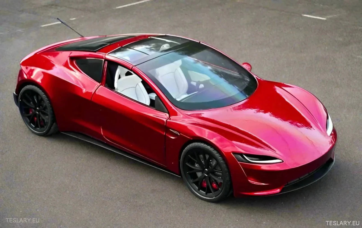 New Tesla Roadster Model Car 1:24 Unofficial Version - TESLARY Tesla Shop Accessories Europe Nederlands Ireland Deutschland Espana Alicante France Italia