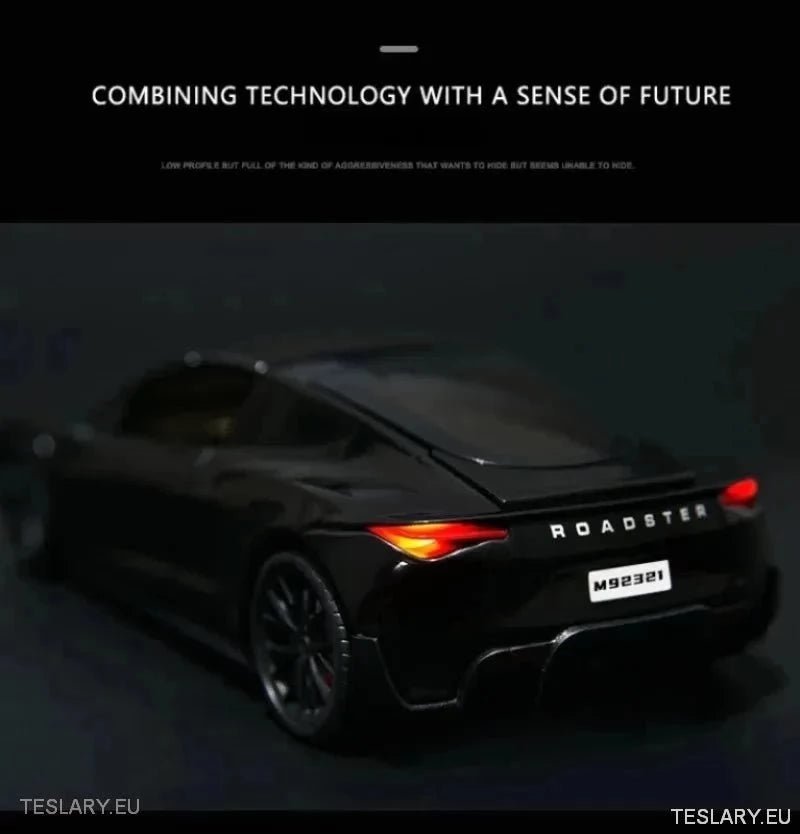 New Tesla Roadster Model Car 1:24 Unofficial Version - TESLARY Tesla Shop Accessories Europe Nederlands Ireland Deutschland Espana Alicante France Italia