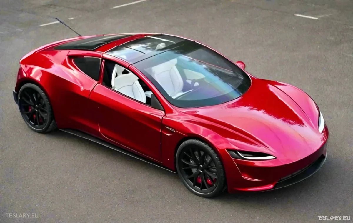 New Tesla Roadster Model Car 1:24 Unofficial Version - TESLARY Tesla Shop Accessories Europe Nederlands Ireland Deutschland Espana Alicante France Italia