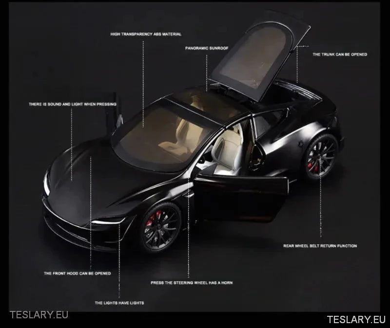 New Tesla Roadster Model Car 1:24 Unofficial Version - TESLARY Tesla Shop Accessories Europe Nederlands Ireland Deutschland Espana Alicante France Italia