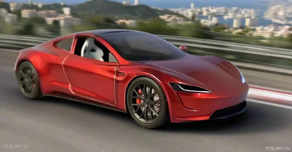 New Tesla Roadster Model Car 1:24 Unofficial Version - TESLARY Tesla Shop Accessories Europe Nederlands Ireland Deutschland Espana Alicante France Italia