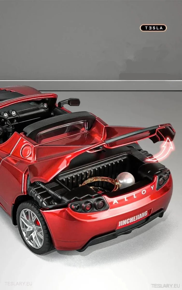 Original Tesla Roadster Model Car 2012 1:24 Unofficial Version - TESLARY Tesla Shop Accessories Europe Nederlands Ireland Deutschland Espana Alicante France Italia