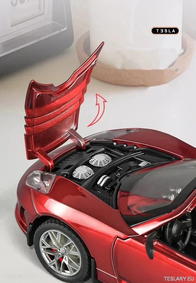 Original Tesla Roadster Model Car 2012 1:24 Unofficial Version - TESLARY Tesla Shop Accessories Europe Nederlands Ireland Deutschland Espana Alicante France Italia