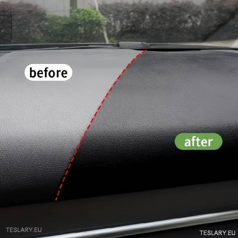 Plastic & PU Leather Renovation Cleaning Agent 100ml - TESLARY Tesla Shop Accessories Europe Nederlands Dublin Cork Ireland Deutschland Espana Alicante France Italia