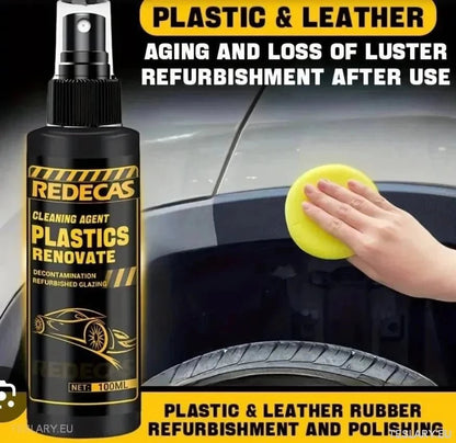 Plastic & PU Leather Renovation Cleaning Agent 100ml - TESLARY Tesla Shop Accessories Europe Nederlands Ireland Deutschland Espana Alicante France Italia
