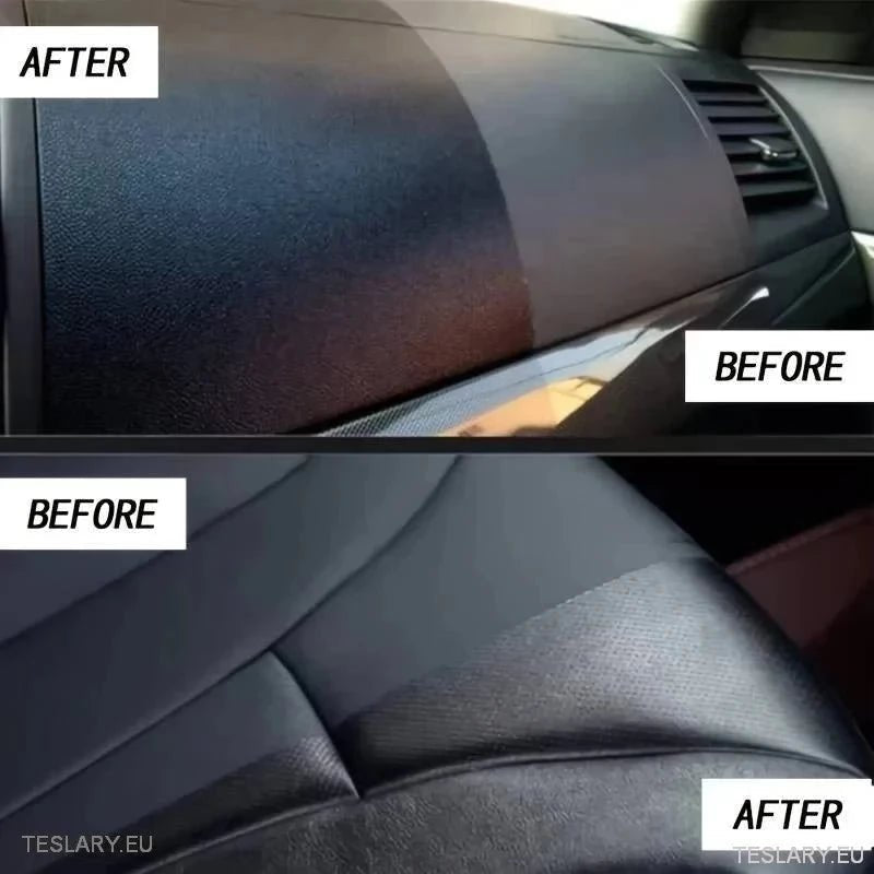Plastic & PU Leather Renovation Cleaning Agent 100ml - TESLARY Tesla Shop Accessories Europe Nederlands Ireland Deutschland Espana Alicante France Italia