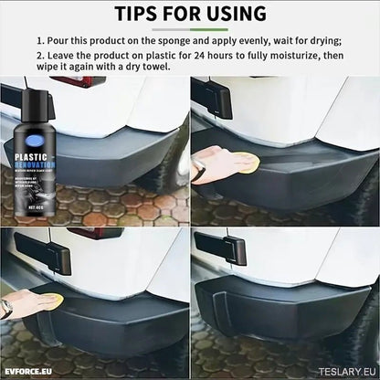 Plastic Renewal Cream 40g for Tesla , BYD . MG . KIA & Other EVs - TESLARY Tesla Shop Accessories Europe Nederlands Ireland Deutschland Espana Alicante France Italia