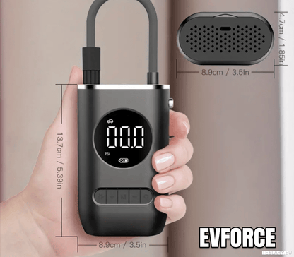 Portable Battery Powered Tyre Compressor for Tesla , BYD , MG & Other EVs - TESLARY Tesla Shop Accessories Europe Nederlands Dublin Cork Ireland Deutschland Espana Alicante France Italia