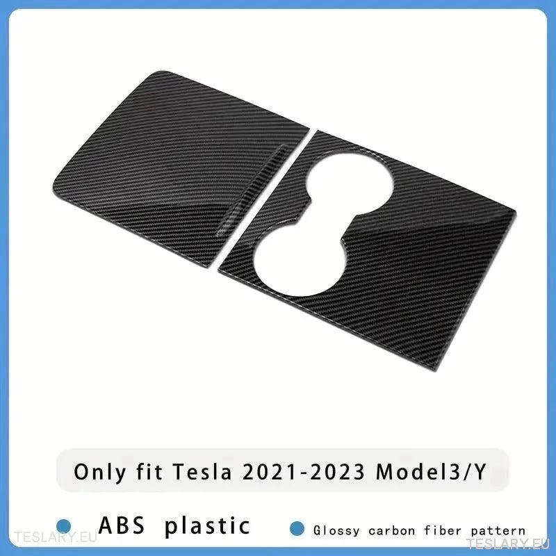 Premium Plastic Centre Console Cover for Tesla 3/Y - TESLARY Tesla Shop Accessories Europe Nederlands Dublin Cork Ireland Deutschland Espana Alicante France Italia