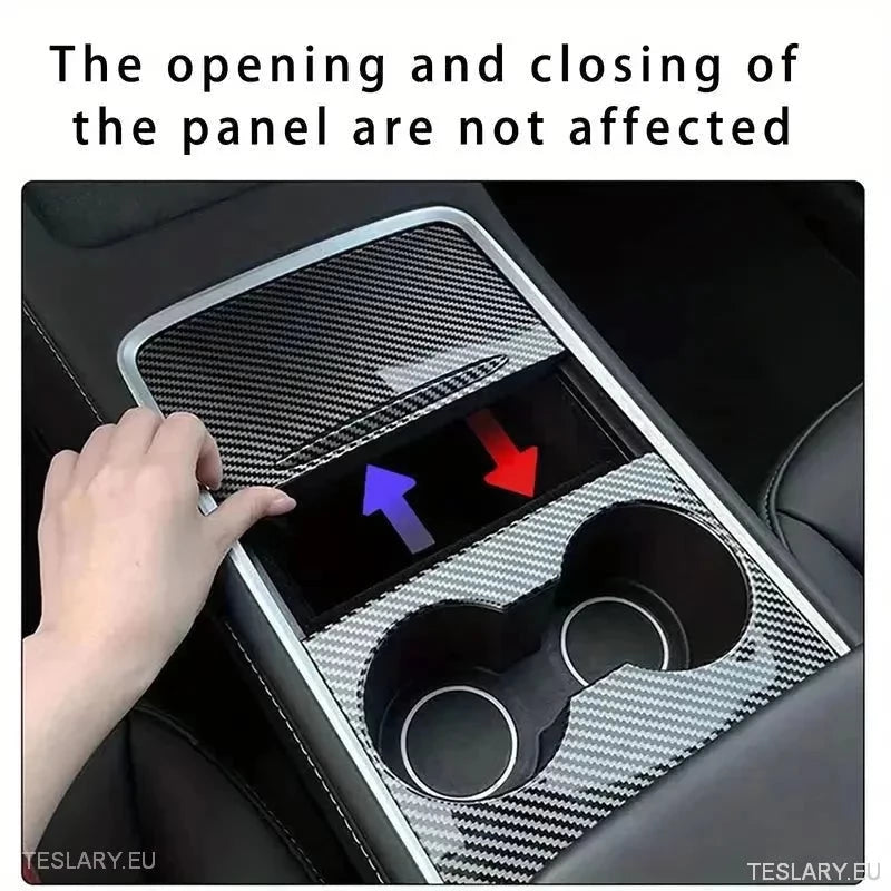 Premium Plastic Centre Console Cover for Tesla 3/Y - TESLARY Tesla Shop Accessories Europe Nederlands Ireland Deutschland Espana Alicante France Italia