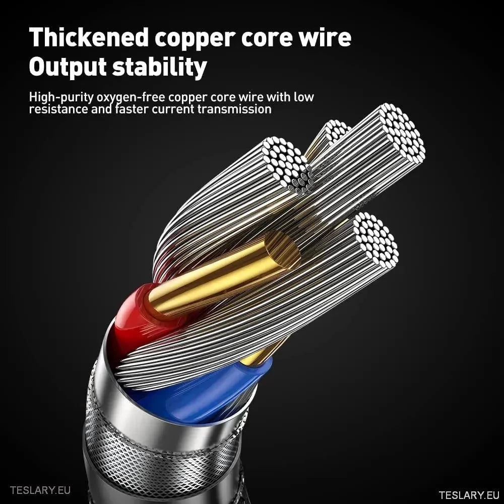 Premium USB - C Cables for Apple and Android Phones - Tesla Y/3X/S - TESLARY Tesla Shop Accessories Europe Nederlands Ireland Deutschland Espana Alicante France Italia