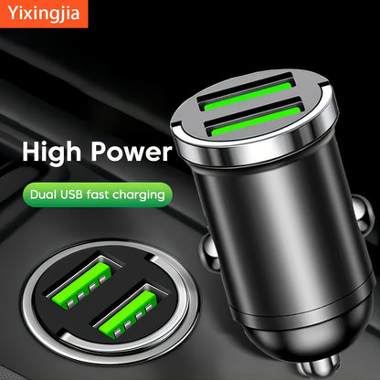New Carmounted Loop Mini Mobile Phone Car Charger PD  USB Fast Charging Hidden Flash Charge for Car Appliances