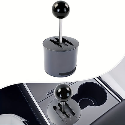 Tesla Model 3  Y Manual Shift Knob  Sleek Acrylic ABS SingleGear Lever for Interior Upgrade  Tesla Gifts