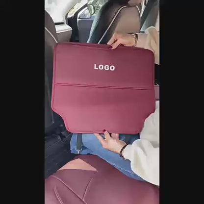 Tesla Model 3 Y S &  X  Kick Protection PU Leather Cover with Logo