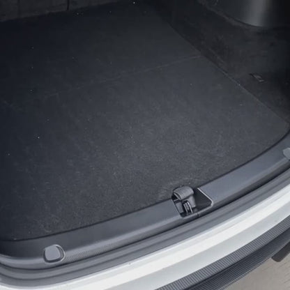 Tesla Model Y 2021 - 2024 ABS Trunk Protector Guard Carbon Fiber Style