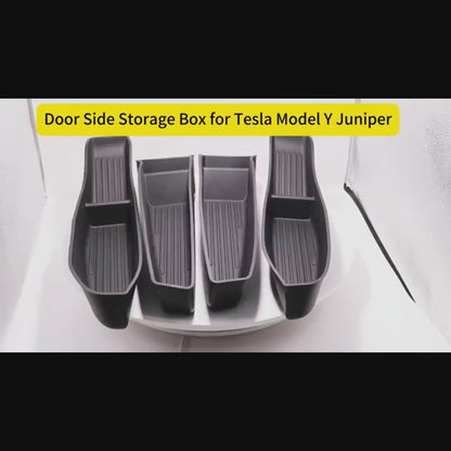 Tesla Model 3 / Y / Y+ Juniper / 3+ Highland  Door Organiser Protective Pockets Front & Rear