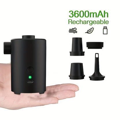 USB Recharable Air Pump for Camping Mattress  Suitable for Tesla